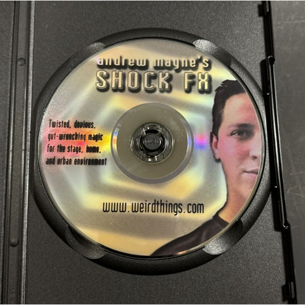 Shock FX Andrew Mayne Magic Training DVD Close Up Magic Illusion